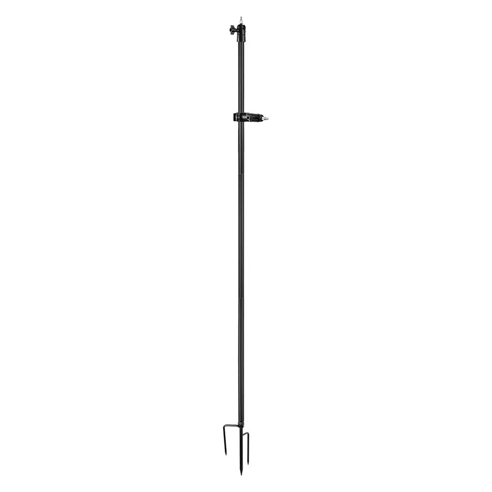 2-in-1 Stake Mount for Outdoor Security Camera and Solar Panel