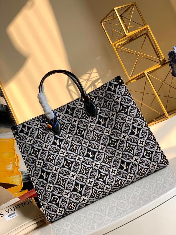 Louis Vuitton Limited Edition Jacquard Since 1854 Onthego GM Tote