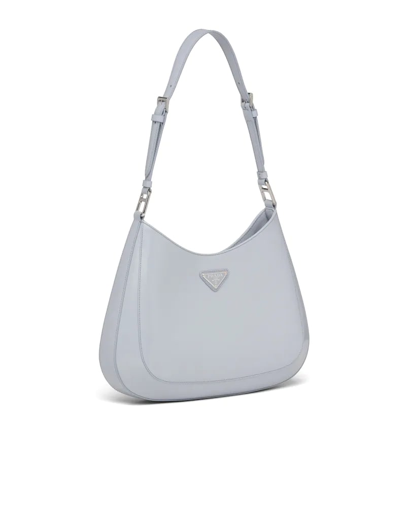 Prada Cleo Brushed Leather Shoulder Bag With Flap – Hepper Sales