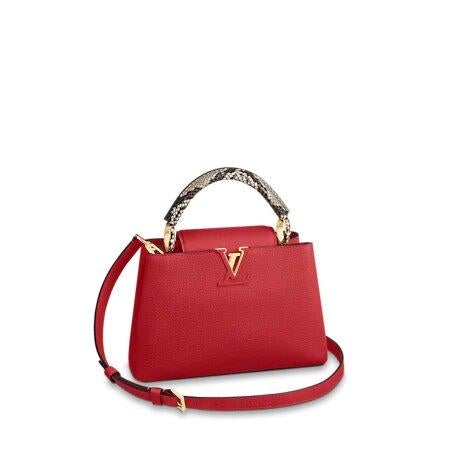 Buying Louis Vuitton Capucines BB Scarlet Taurillon Handbag?