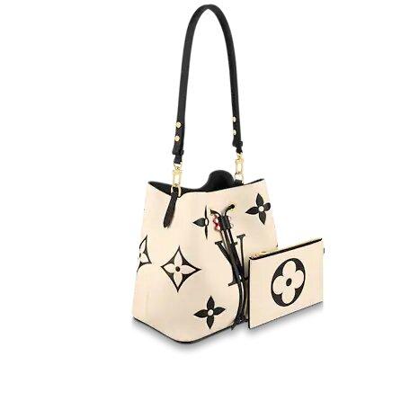 Louis Vuitton Mylockme Chain Bag Cream/Black Calf