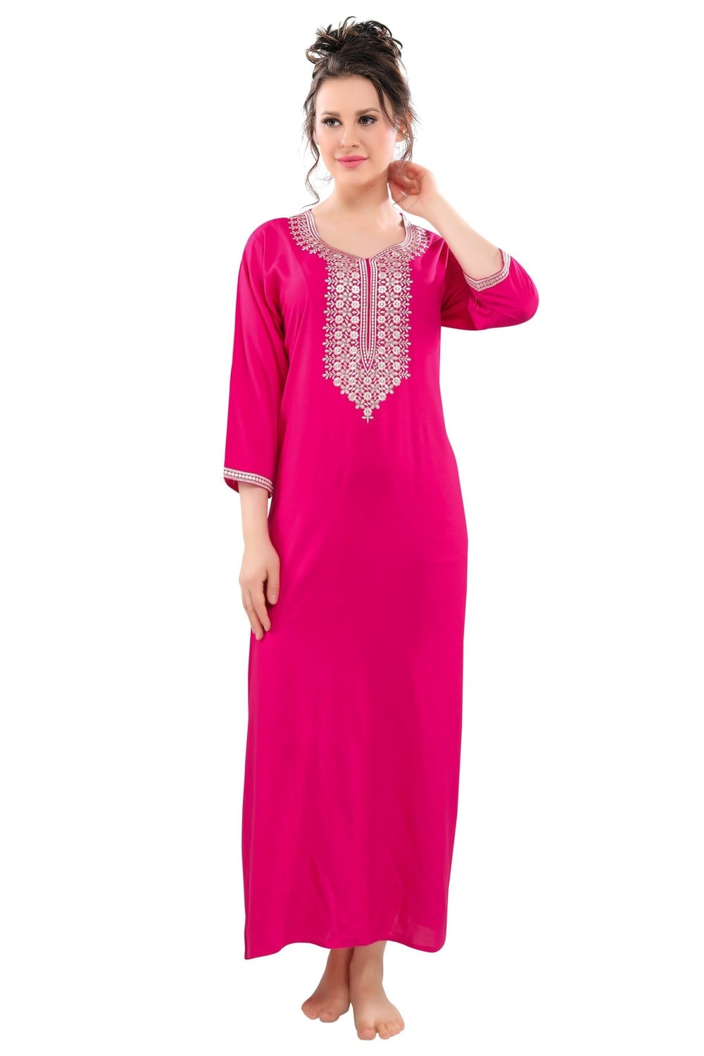 woolen maxi dress for ladies