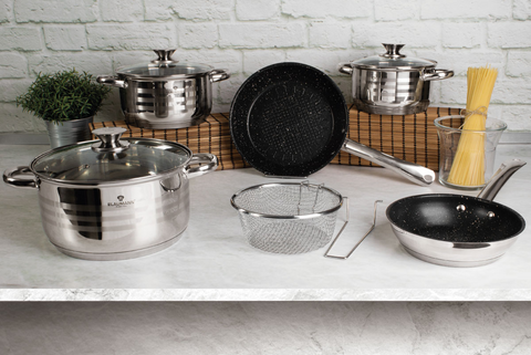 Safe stainless steel cookware - Al Makaan Store 
