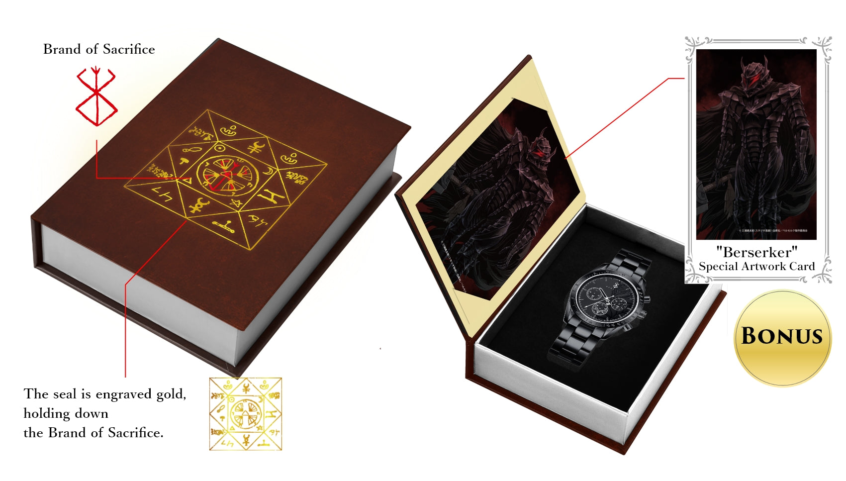 Aitai☆Kuji Berserk Anime Japan Collection Diamond Chronograph