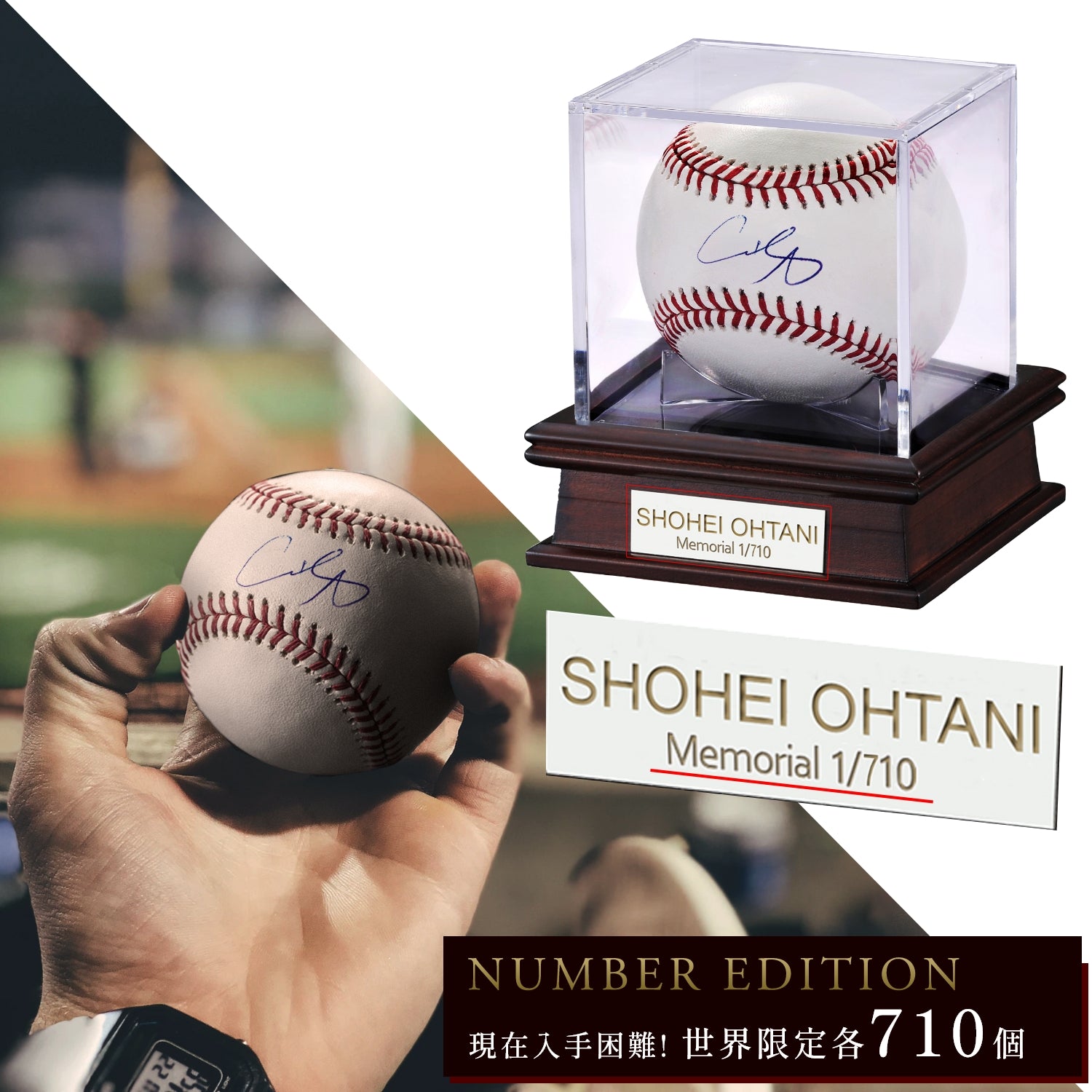Shohei Otani Autographed MLB Official Ball