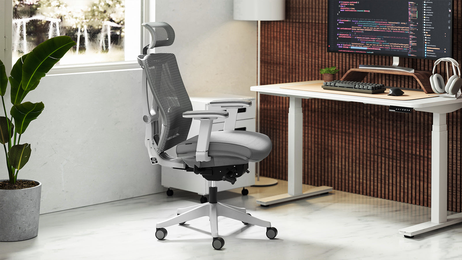 ErgoUP Elevating Leg Rest for Office Seat