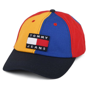 Tommy Hilfiger TJM Heritage Baseball Cap Colour Block - Mehrfarbig
