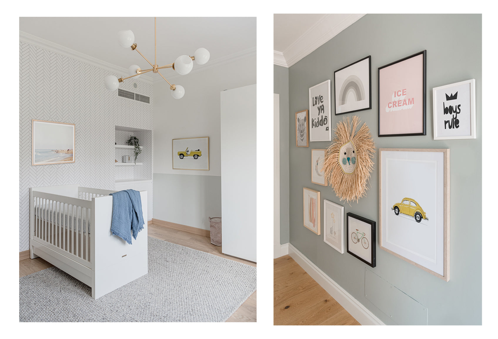 car-themed nursery wall art ideas