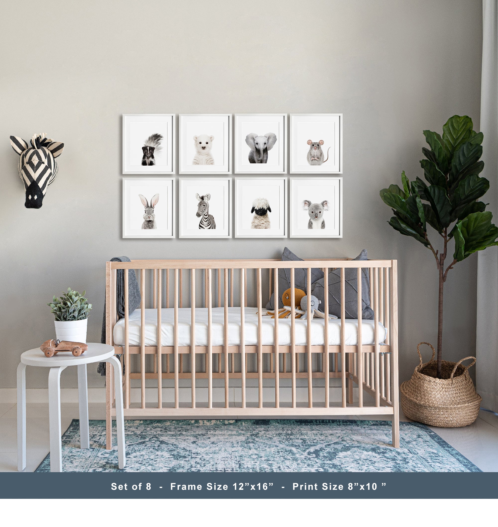 how to frame baby animal prints guide