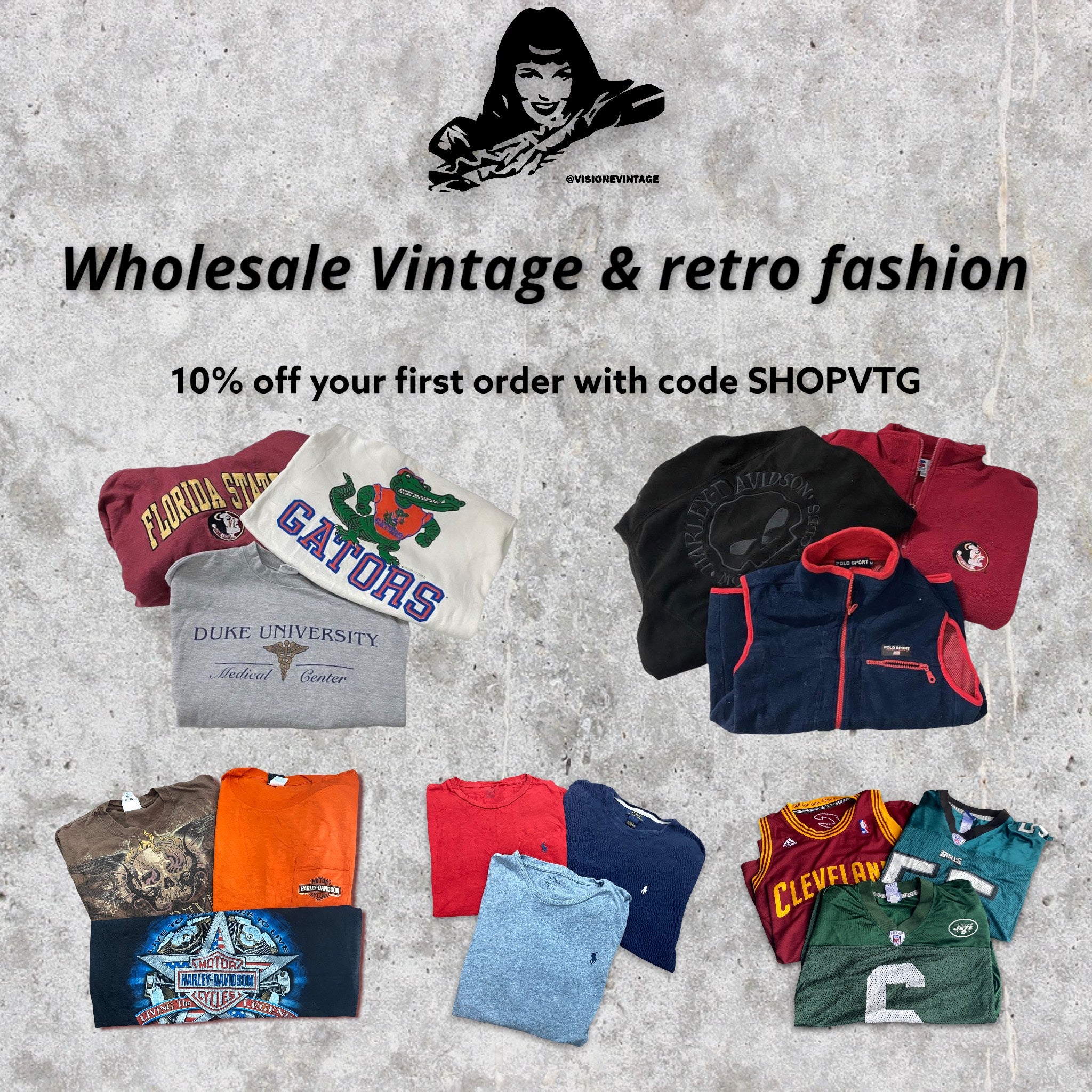 Wholesale Vintage Per Piece – Visione Vintage