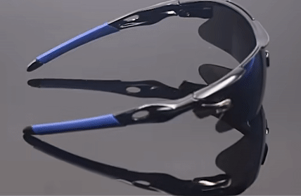 Gif do óculos de sol sport esportivo rodando em 360 graus, disponível em: lojaethos.com.br