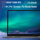 BMAX Y13 Pro 360°Laptop 13.3 inch Notebook Intel Core m5-6Y54 Windows 10 8GB RAM 256GB SSD 1920*1080 IPS touch screen laptops PC - Ecart