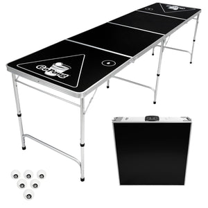 GoPong Pool Lounge Beer Pong Inflatable with Social Floating, White