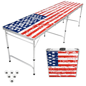 8-Foot Customizable Dry-Erase Beer Pong Set