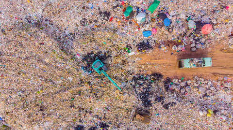 Drone Footage of Landfill