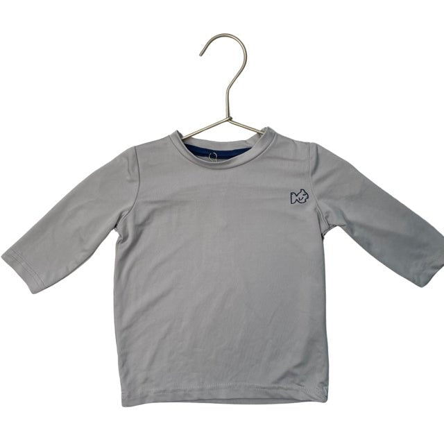 Prodoh Gray Rash Guard - Size 6 Mo