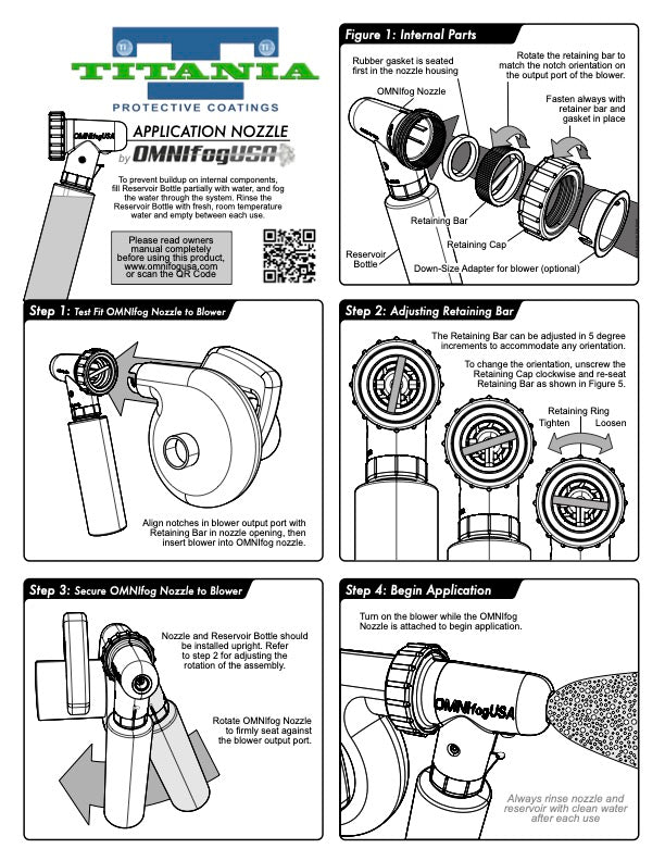 Omnifog cordless blower instructions