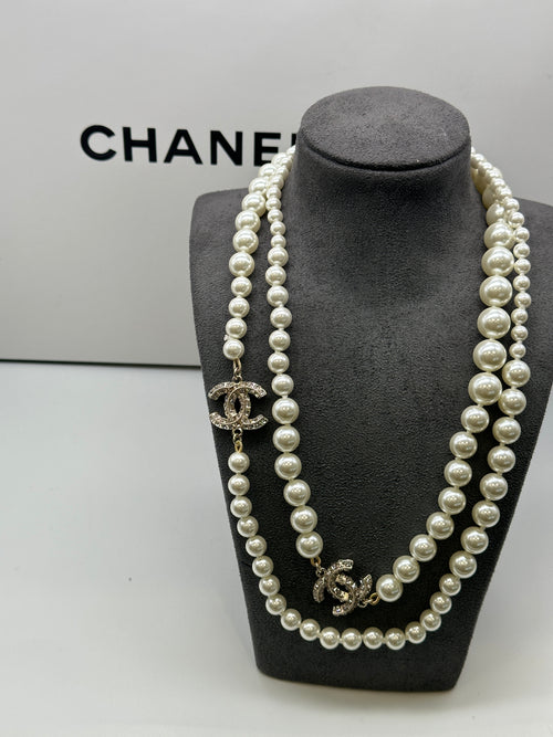 Chanel Leather And Pearl Necklace – Elite HNW - High End Watches, Jewellery  & Art Boutique