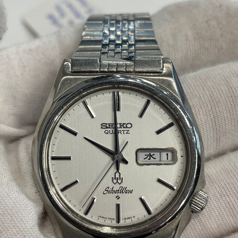 Vintage Seiko Quartz Silver Wave 75468340 – Elite HNW - High End Watches,  Jewellery & Art Boutique