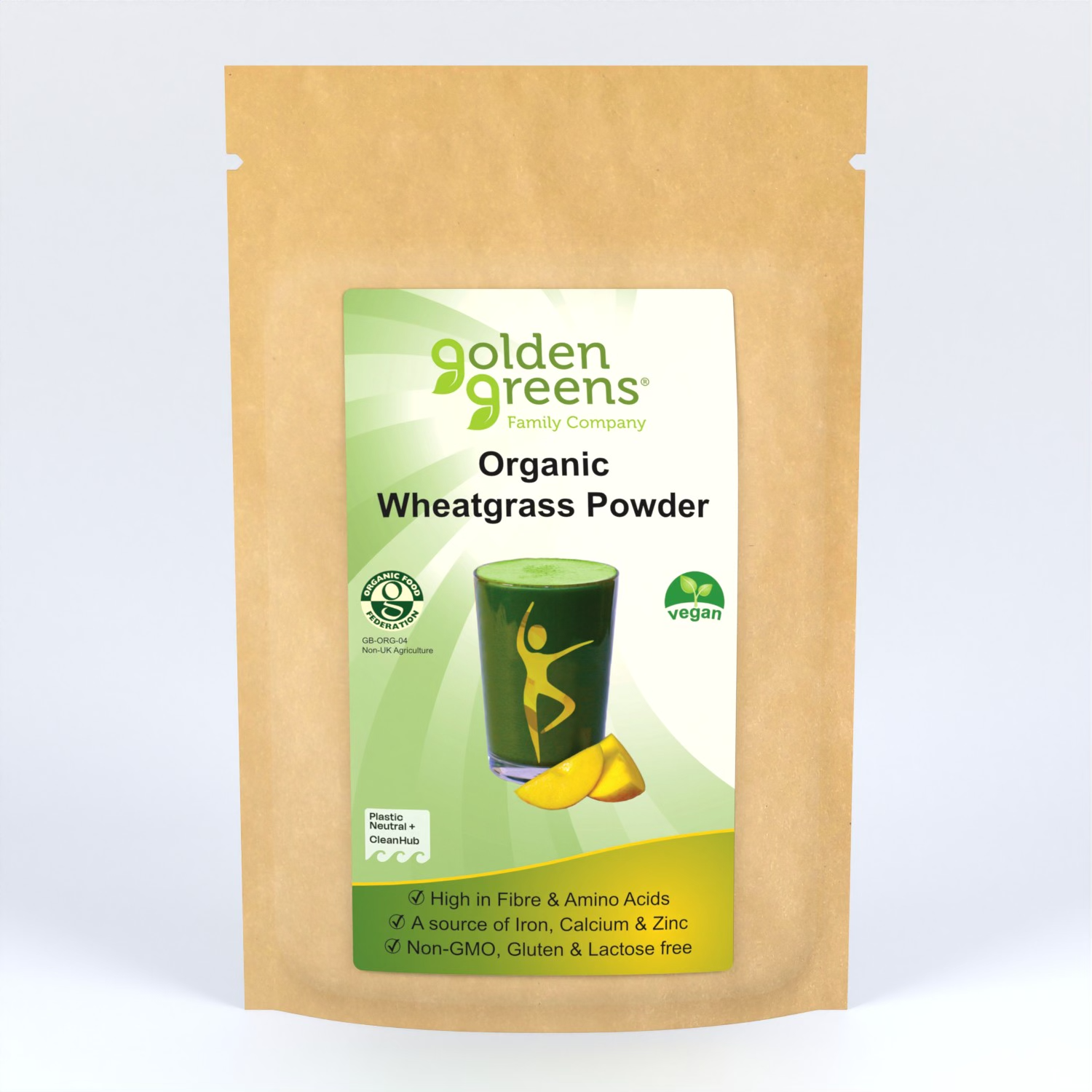 View Organic Wheatgrass Powder information