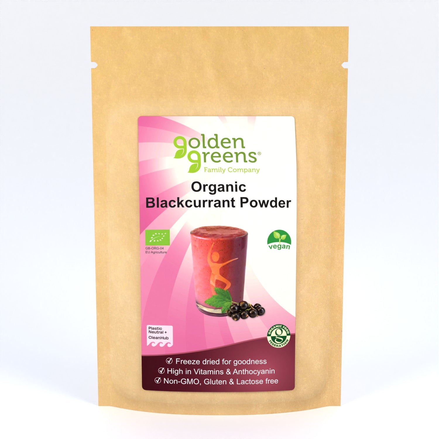 View Organic Blackcurrant Powder FreezeDried information