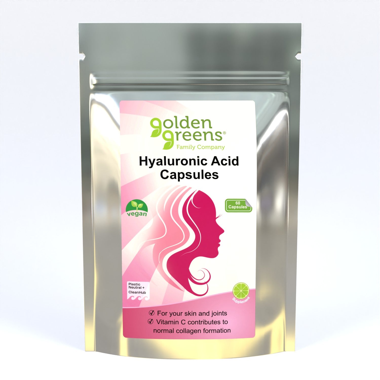 View Hyaluronic Acid Capsules 100mg information