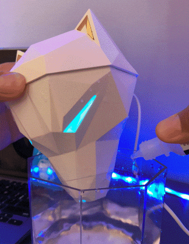 Moza Premium Wolf Head Humidifier