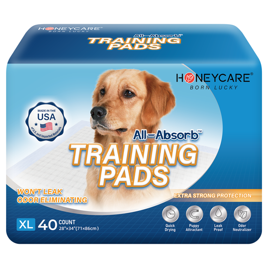 PetCellence® Puppy Training Pads 30 Pack, Puppy Toilet Training Pee Mats