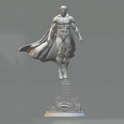 Superman Statue - 3D Print Model by cheriloyet