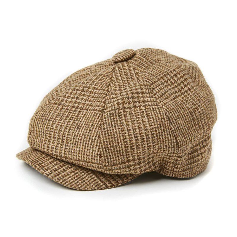 William Powell Bakerboy Tweed Cap - Heythrop