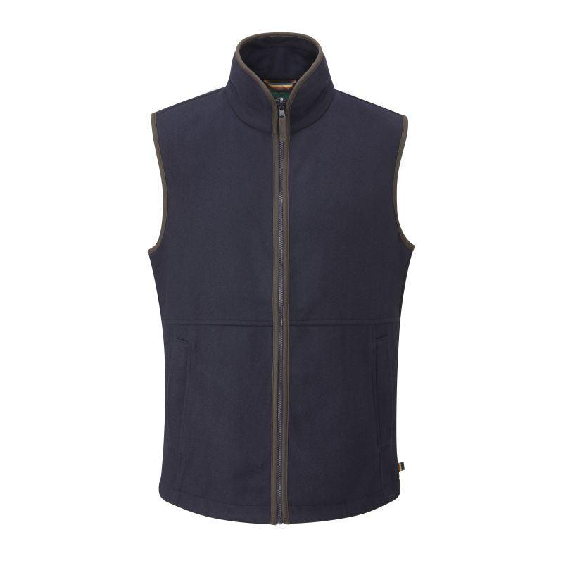 Alan Paine Kexby Mens Gilet Navy William Powell