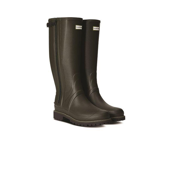 men's balmoral field full rubber zip wellington boots