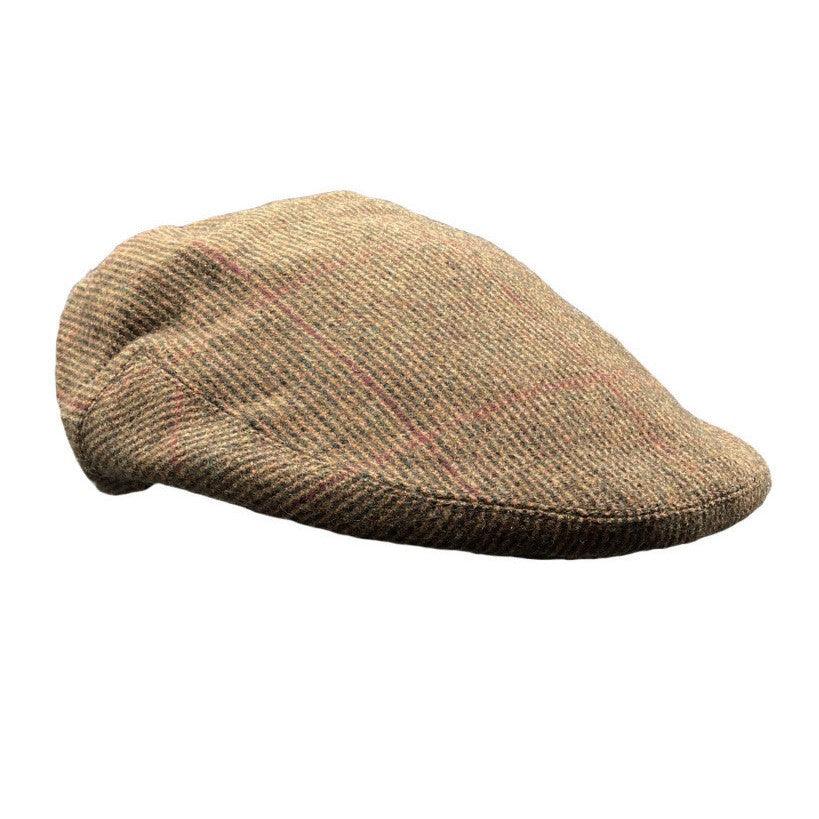 Barbour Cairn Mens Waterproof Tweed Cap - Brown Check – William Powell