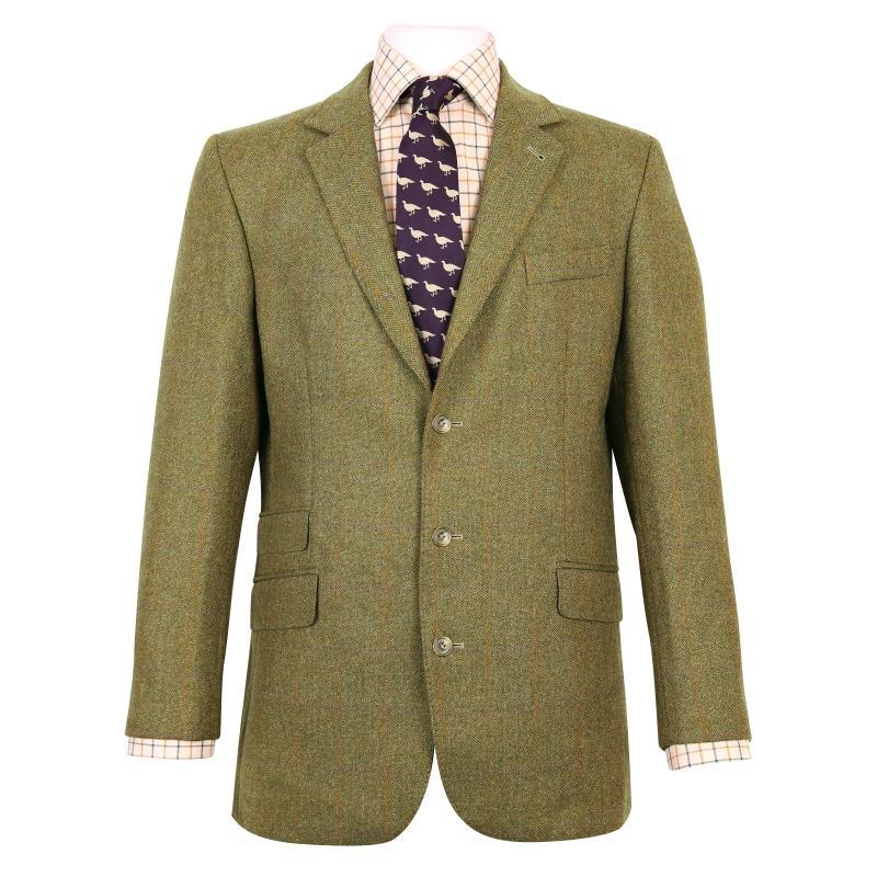 William Powell Action Back Tweed Sports Jacket - Melrose