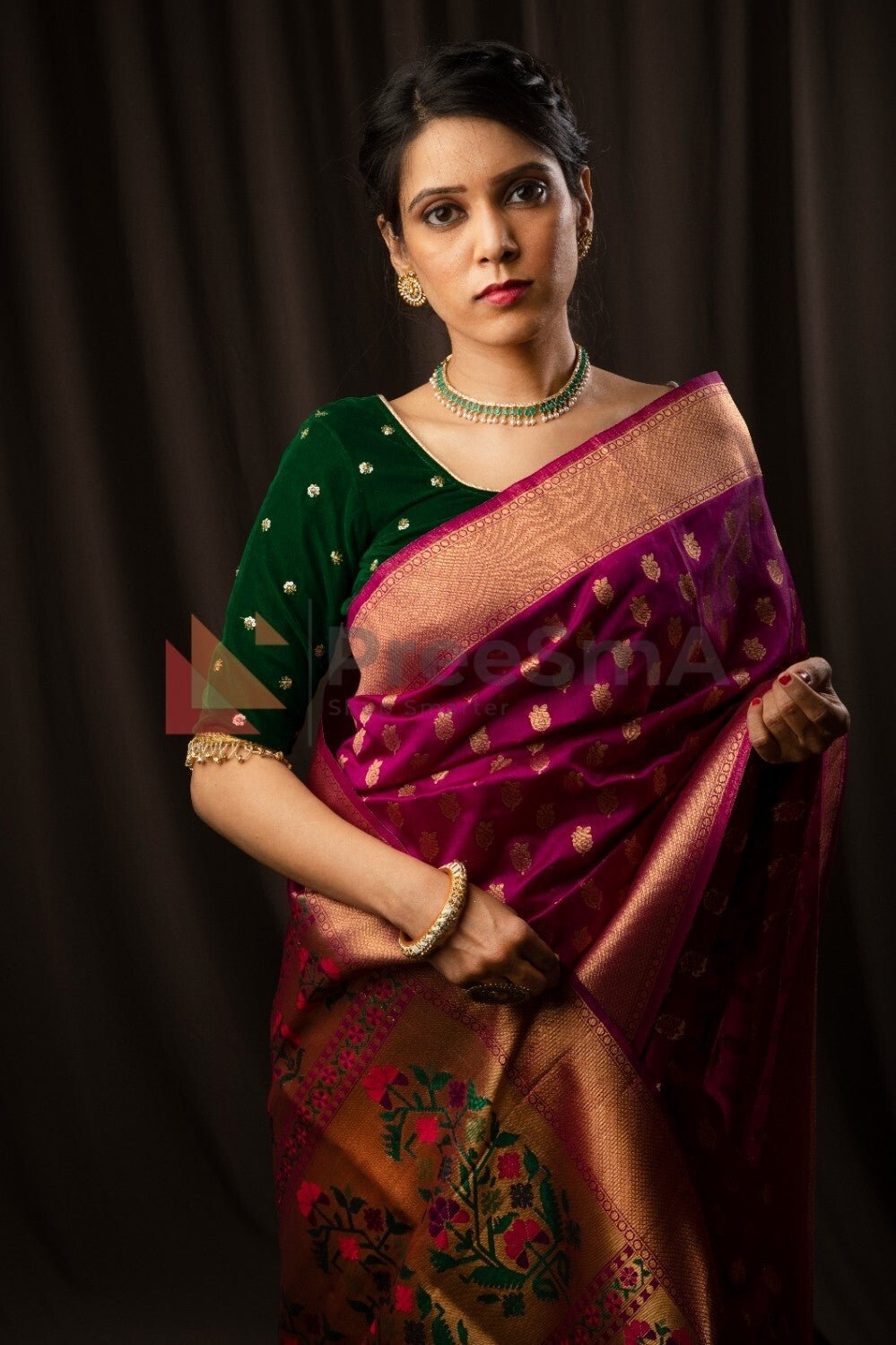 Purple Color Paithani Saree - PreeSmA