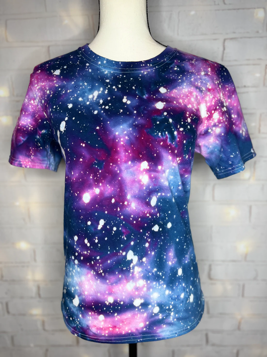 Rainbow Nebula Galaxy Ice Dyed Tie Dye Tee – Morgan's Boutique, LLC