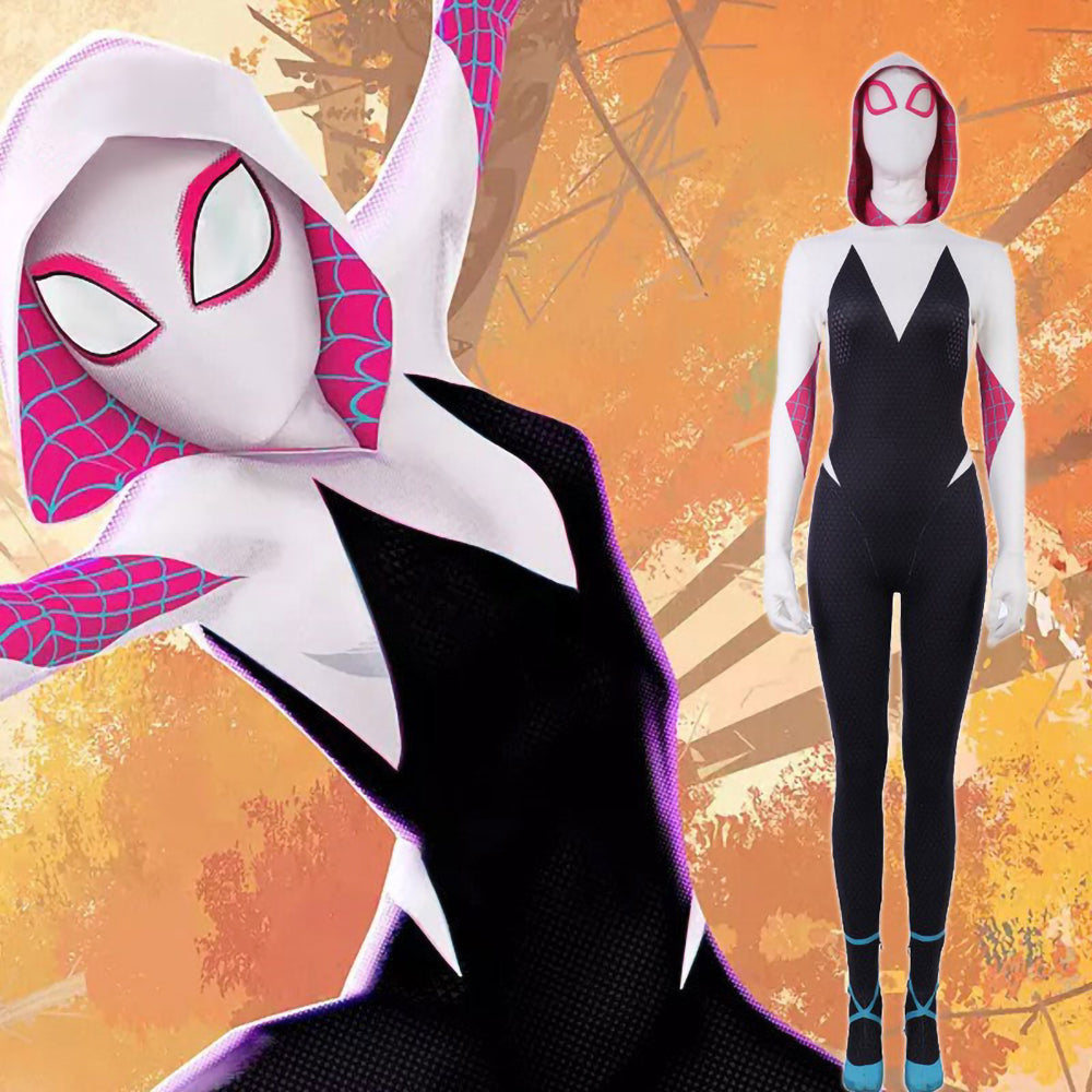 Gvavaya Film Cosplay Spider-Man: Into the Spider-Verse Cosplay Gwen St