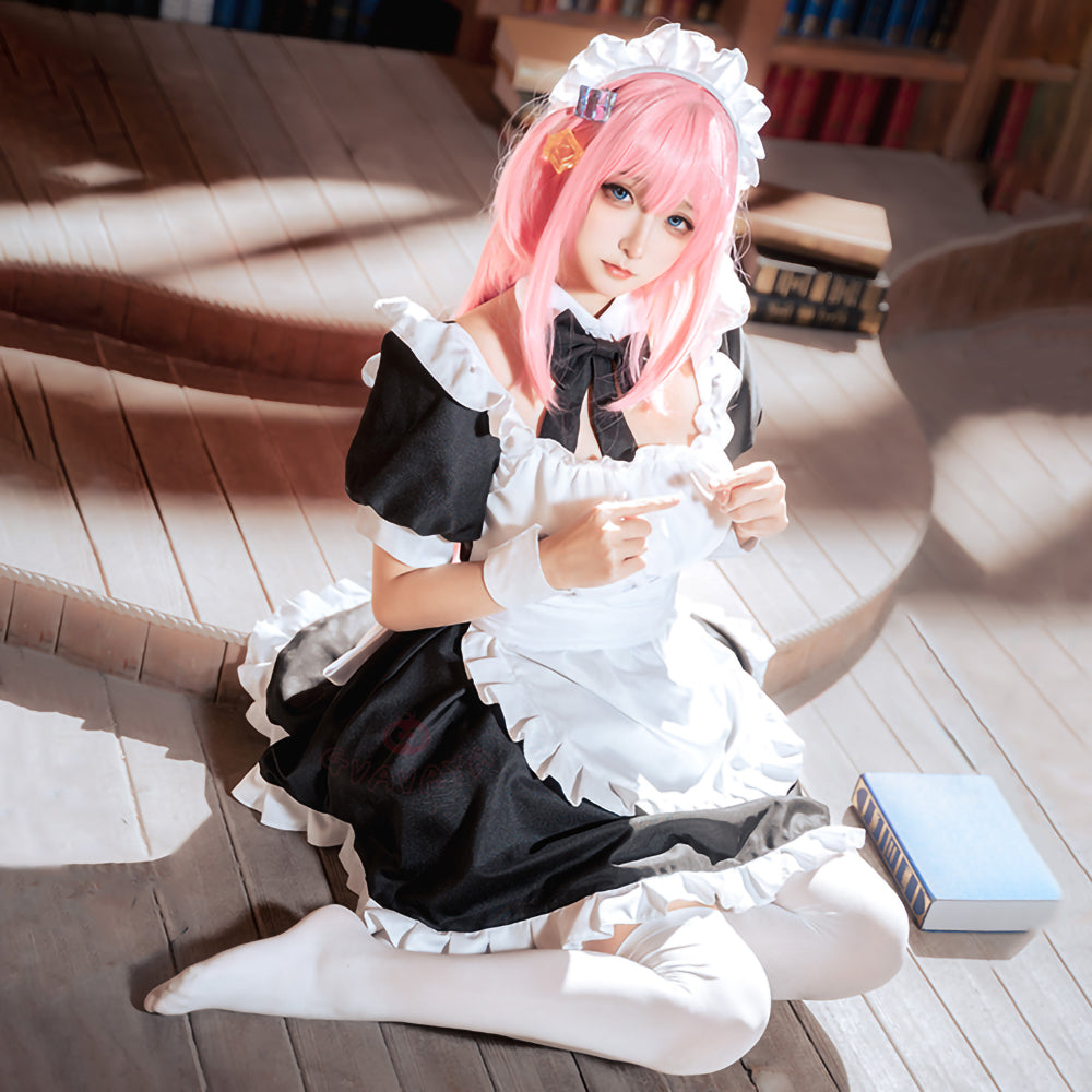 Japanese Anime Cosplay Maid Outfit Dress Cute Halloween Makeup Cosplay  Costume for Girls Women S  Amazonca Clothing Shoes  Accessories