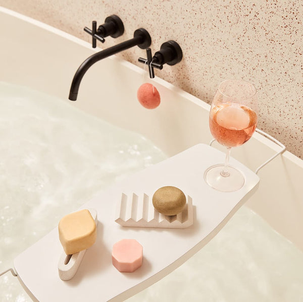 Beauty Bars at a bathtub