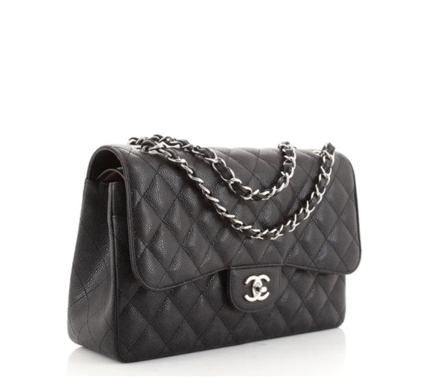 Chanel Deauville Tote Denim Silver-tone Large Dark Blue in Denim with  Silver-tone - US