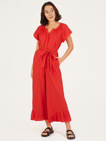 Yola red jumpsuit