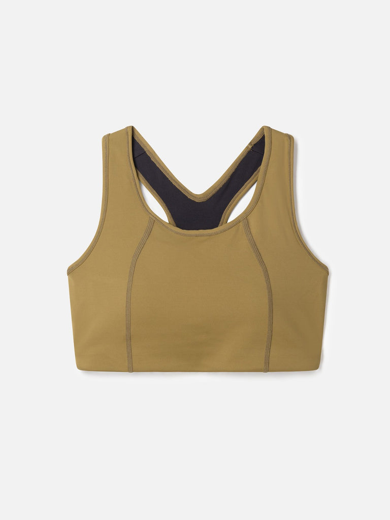 Lelah GRS Recycled Polyester Sports Bra in Lichen Green