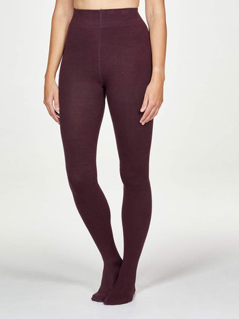 Hobbs Women's Jana Sculpting Leggings With Stretch - Dark Burgundy, £39.20