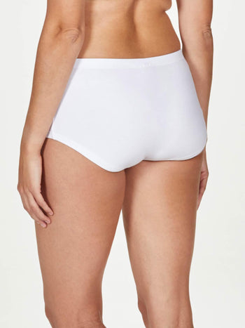 Thought Leah Organic Cotton Bikini Briefs - Grey Marl - Thought
