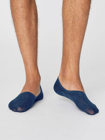 No Show Men's Invisible Socks - Grey