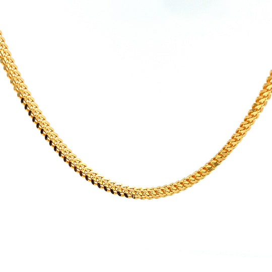 10kt Yellow Gold Foxtail Chain with Hundred Dollars Bill Pendent - Delray  Beach Pawn