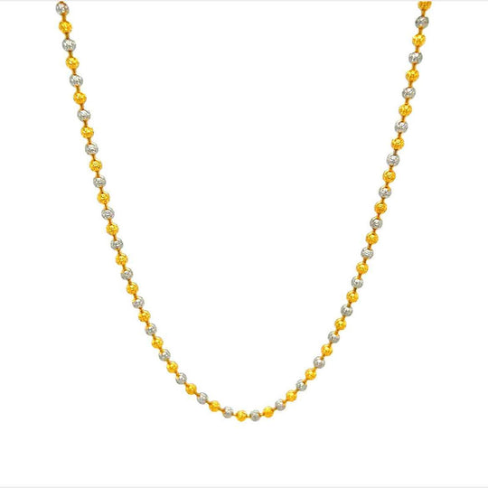 Wholesaler of Classy 22k gold necklace set for women | Jewelxy - 208583