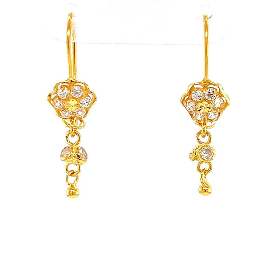 Gold Hoop Earrings | Gold earrings designs, Gold hoop earrings, Gold jewelry  for sale