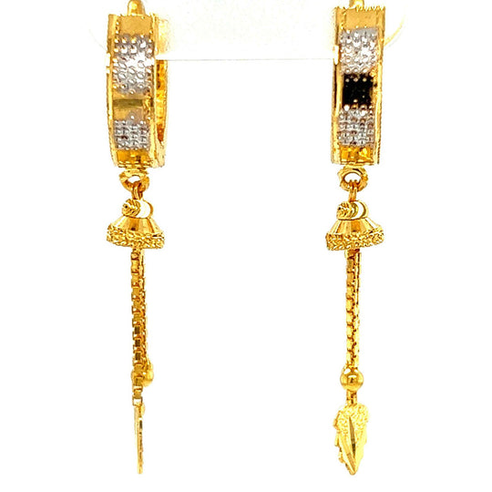 Alice Cicolini 14kt And 22kt Gold Silver Tile Amethyst Drop Earrings -  Farfetch