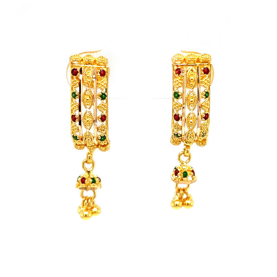 Gold Earrings - Buy Gold Earrings Online in India